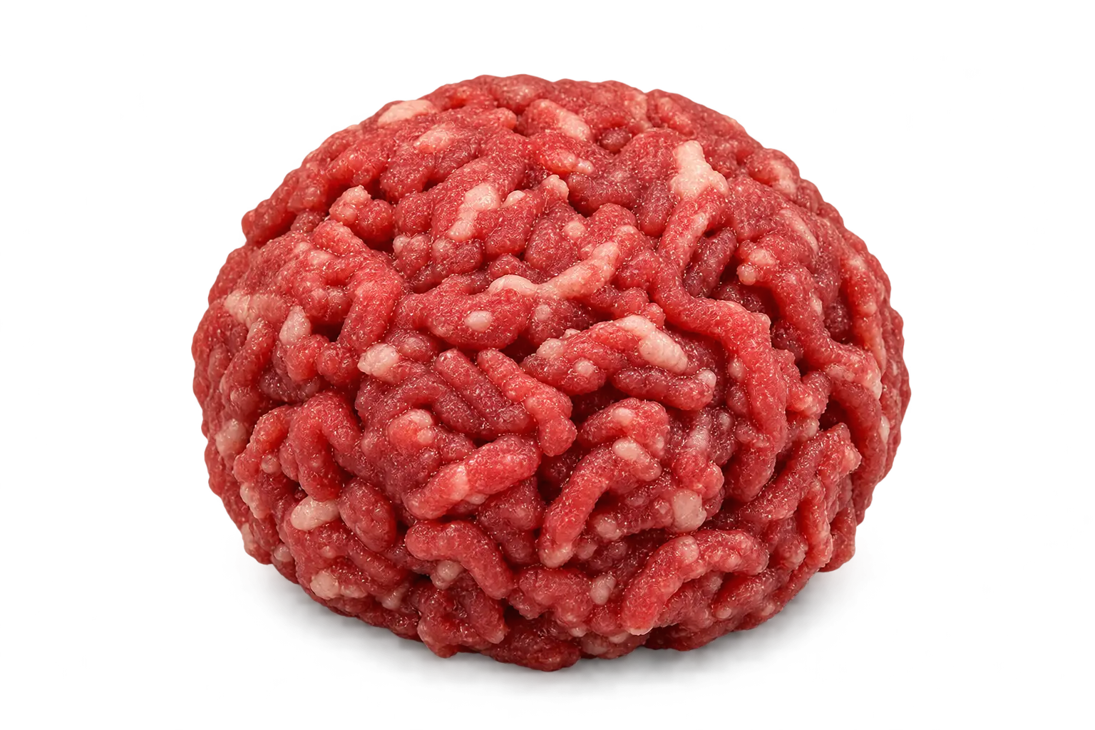 Fresh Angus beef ball ready to smash